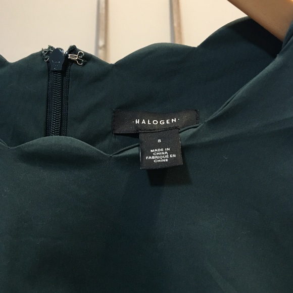 Halogen Scallop Shift Dress - Picture 4 of 6